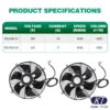 Axial Fan, 220V, 380V, 400W, 1400rpm - view 5