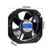 Axial Fan, 22580, 225*80mm, Cast