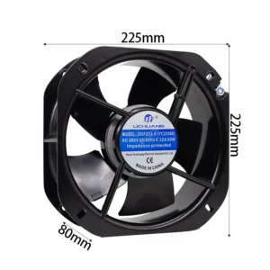 Axial Fan, 22580, 225*80mm, Cast