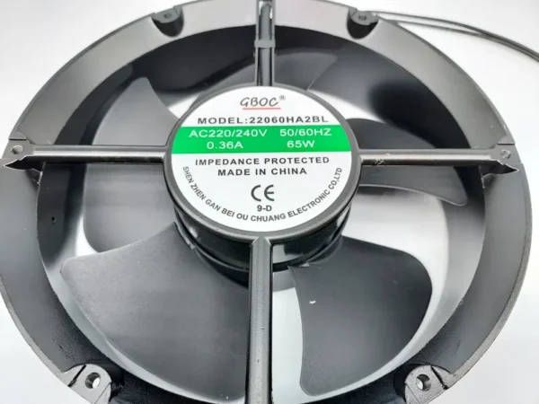 Axial Fan, 240 V, Electric - view 2