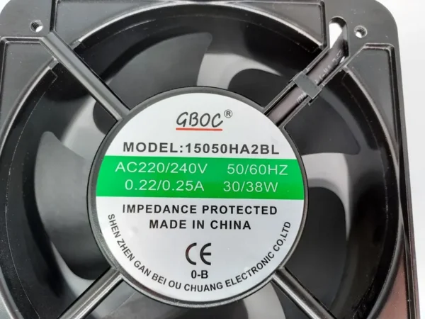Axial Fan, 240 V, Electric - view 4