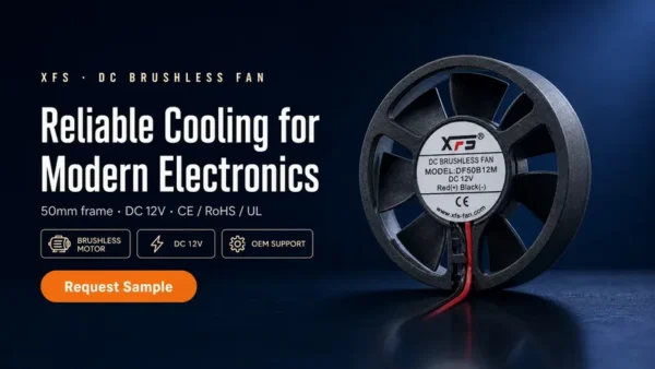 Axial Fan, 24V, PBT, DF50B12M - view 2