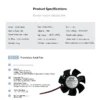 Axial Fan, 24V, PBT, DF50B12M - view 6