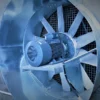 Axial Fan, 380 V, textile