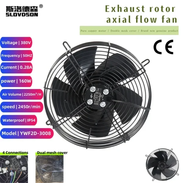 Axial Fan, 380V, 380 V, Electric