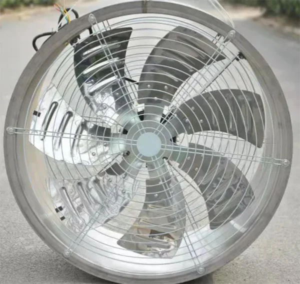 Axial Fan, 380V, Aluminum, Stainless, Steel - view 2
