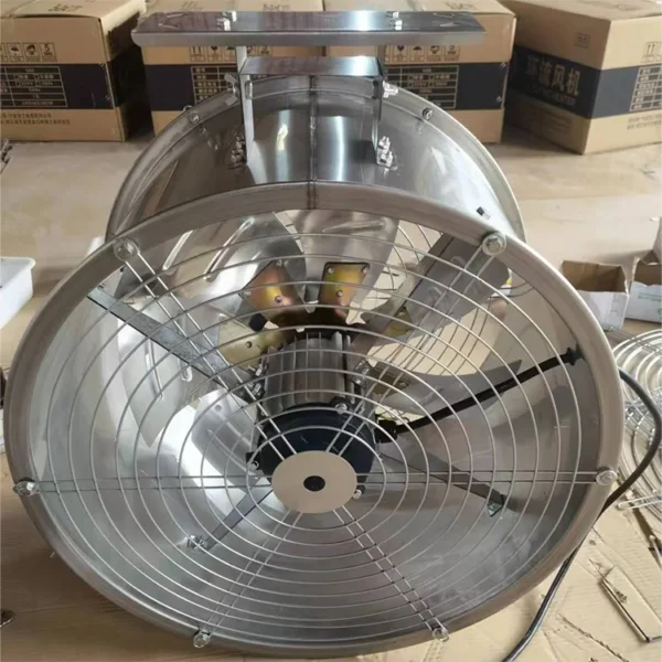 Axial Fan, 380V, Aluminum, Stainless, Steel - view 6