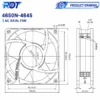 Axial Fan, 4600N, 4650N, 4656N, DV4650-470 - view 3