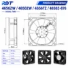 Axial Fan, 4656ZW, 230V, 19W, 12038 - view 3