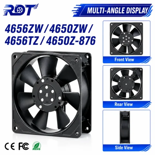 Axial Fan, 4656ZW, 230V, 19W, 12038 - view 6