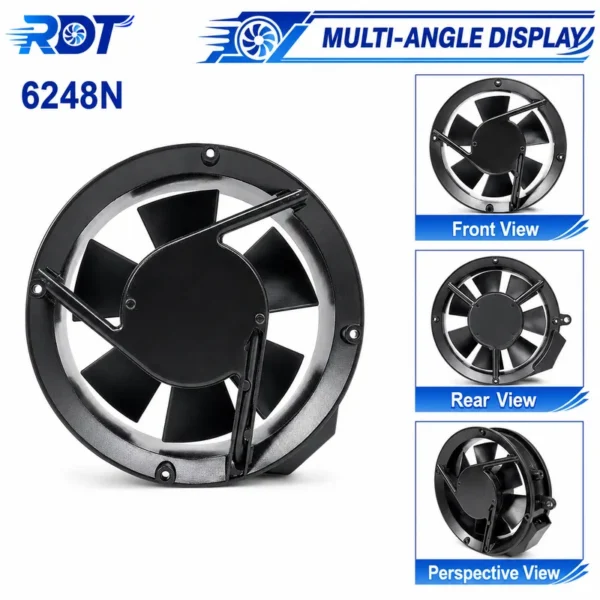Axial Fan, 48V, 6248N, 172mm - view 6