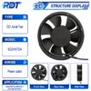 Axial Fan, 6224NTDA, Brushless - view 2