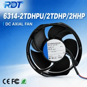 Axial Fan, 6314-2TDHPU/2TDHP/2HHP, 172mm, 24V
