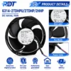 Axial Fan, 6314-2TDHPU/2TDHP/2HHP, 172mm, 24V - view 5