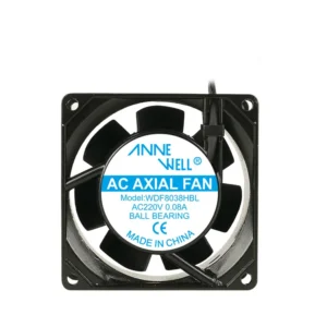 Axial Fan, 8038, 80mm, 80x80x38mm, 110V