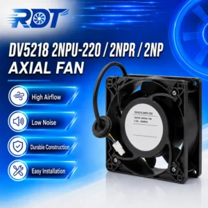 Axial Fan, DV5218/2NPR, 48V, 127mm, 12738