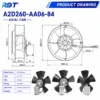 Axial Fan, Inverter, 230 V, Electric - view 3