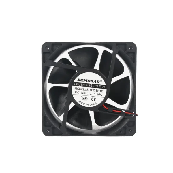 Axial Fan, IP68, Waterproof, Plastic, 120x120x38mm - view 2