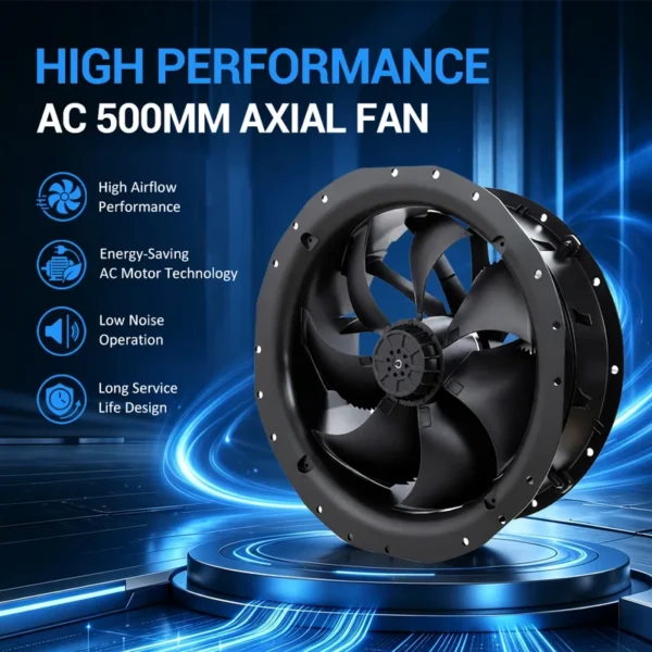 Axial Fan, LONGWELL, 500mm, 630mm, 800mm - view 2