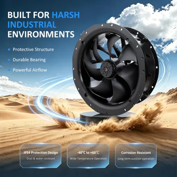Axial Fan, LONGWELL, 500mm, 630mm, 800mm - view 4