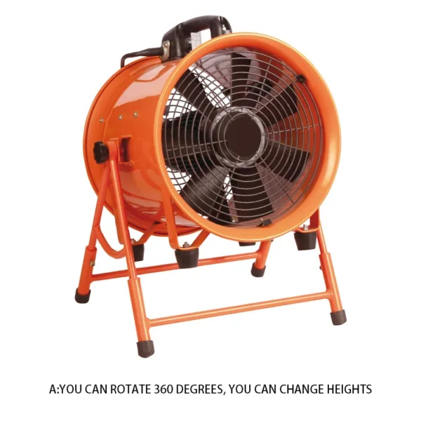 Axial Fan, Portable, 220V - view 2
