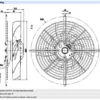 Axial Fan, S2E250-BM06-01, 230V - view 4