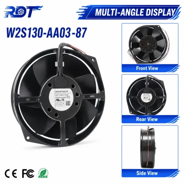 Axial Fan, W2S130-AA03-87, 230V, 45W, 150mm - view 6