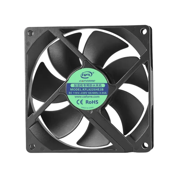 Axial Fan, Waterproof, 92x92x25mm, IP68, 3500RPM