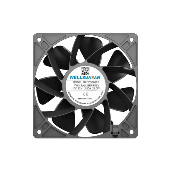 Axial Fan, WELLSUNFAN, 120x120x38mm, 3000, RPM - view 5