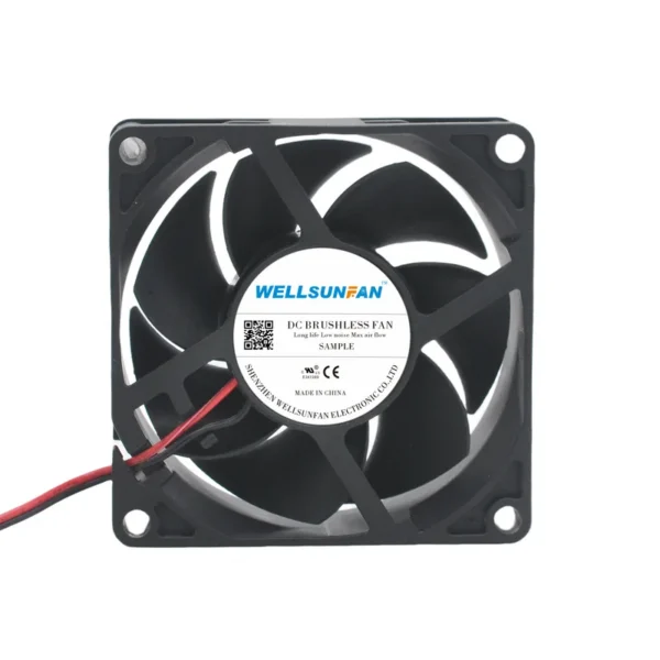 Axial Fan, WELLSUNFAN, 70x70x25mm, 100-240V, 100% - view 2