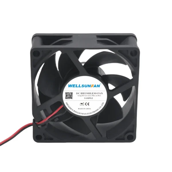 Axial Fan, WELLSUNFAN, 70x70x25mm, 100-240V, 100% - view 3
