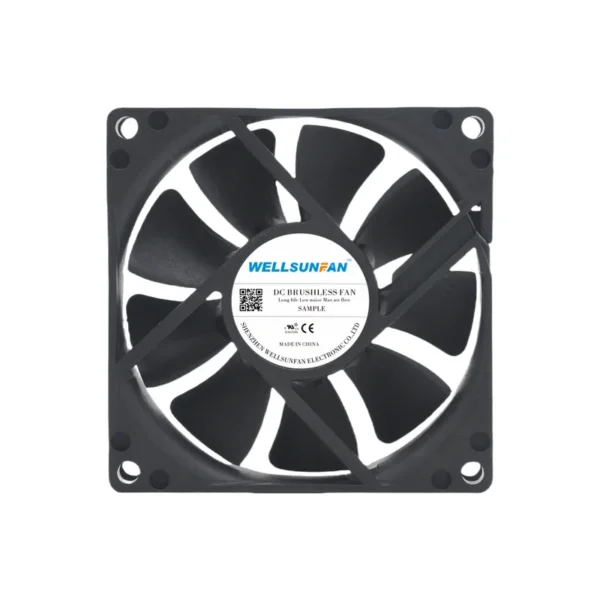 Axial Fan, WELLSUNFAN, Brushless, 12V/24V, 80x80x20mm - view 6