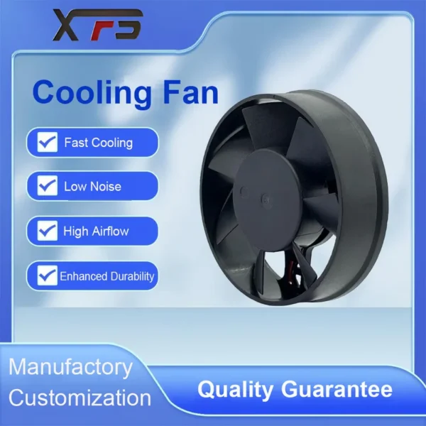 Axial Fan, XFS, DF50B12M, 24V/5V/12V, PBT - view 2