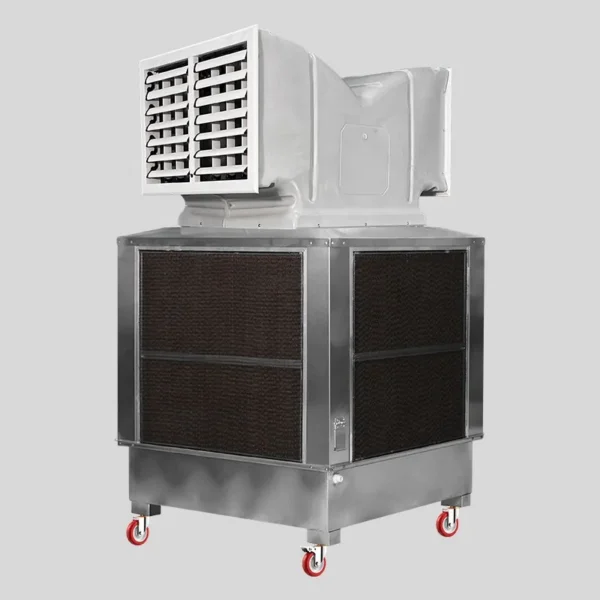 Axial Flow Air Cooler, Stainless, Steel, Portable - view 6