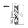 Axial Flow Blower, AFL, A3P550-EC137-053, Aluminum, 3-Year - view 5