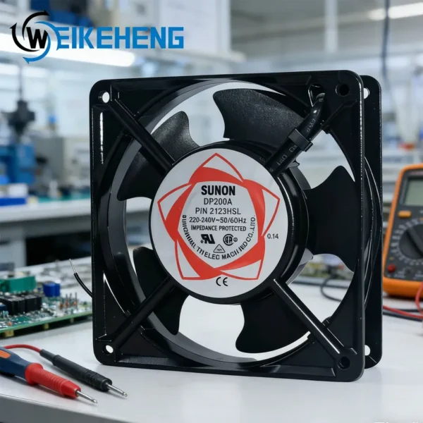 Axial Flow Cooling Fan, 12038, DP200AP/N2123HSL, 220-240V - view 6
