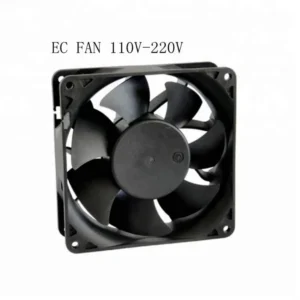 Axial Flow Cooling Fan, 120mm, 110, 220vac, 120*120*38mm