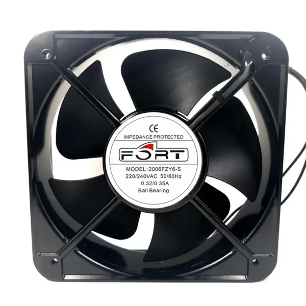 Axial Flow Cooling Fan, 20060mm, 2006FZY6-S, FORT, 220V - view 4