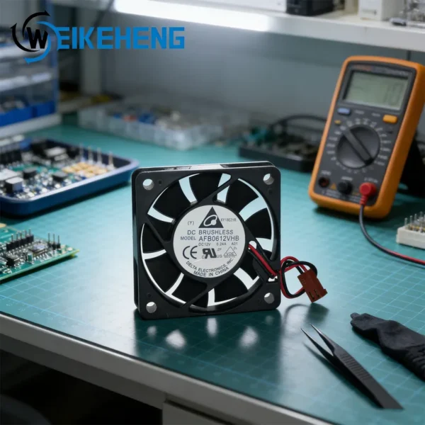 Axial Flow Cooling Fan, 6015, 12V, AFB0612VHB, Inverter - view 6