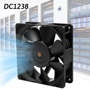 Axial Flow Cooling Fan, DC12038, 120mm, 12V, 24V