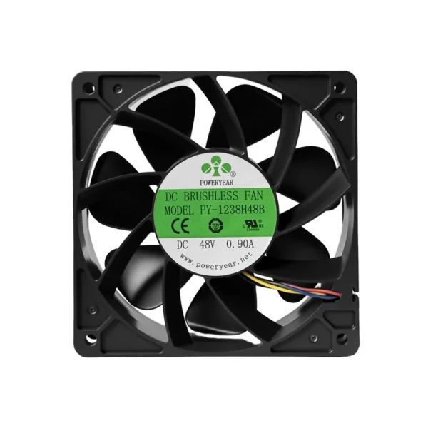 Axial Flow Cooling Fan, DC12038, 120mm, 12V, 24V - view 3
