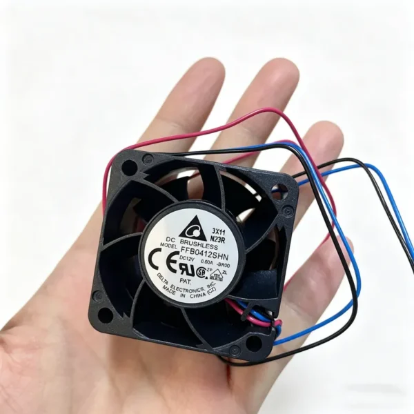 Axial Flow Cooling Fan, FFB0412SHN-BR00, 12V, 13000RPM, 24CFM - view 2