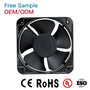 Axial Flow Cooling Fan, IP68/67/54, 200x200x60mm, 200mm