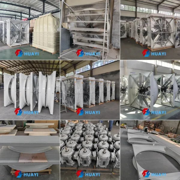 Axial Flow Cyclone Fan, 380 V, Electric - view 6