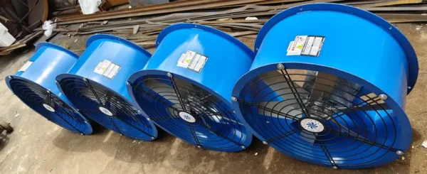 Axial Flow Duct Fan, 1400mm, Aluminium - view 3