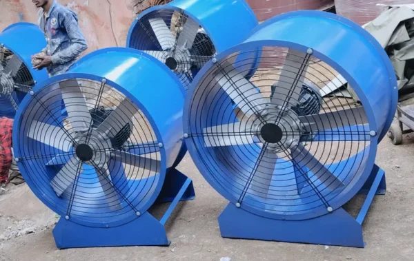 Axial Flow Duct Fan, 1400mm, Aluminium - view 4
