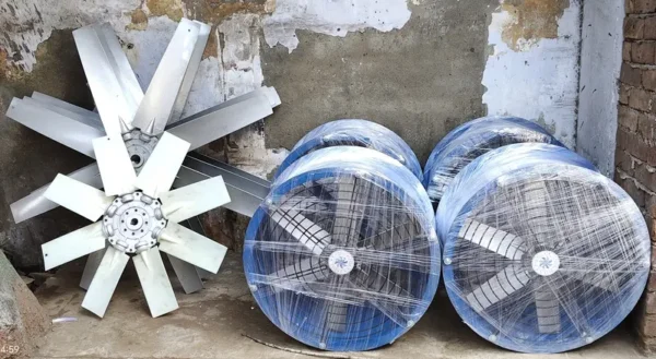 Axial Flow Duct Fan, 1400mm, Aluminium - view 6