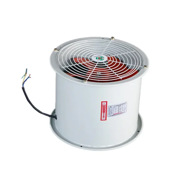 Axial Flow Duct Fan, Copper, 220 V, Electric - view 3
