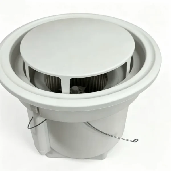 Axial Flow Exhaust Fan, 12-inch, 110V/220V, LED, 45W - view 2