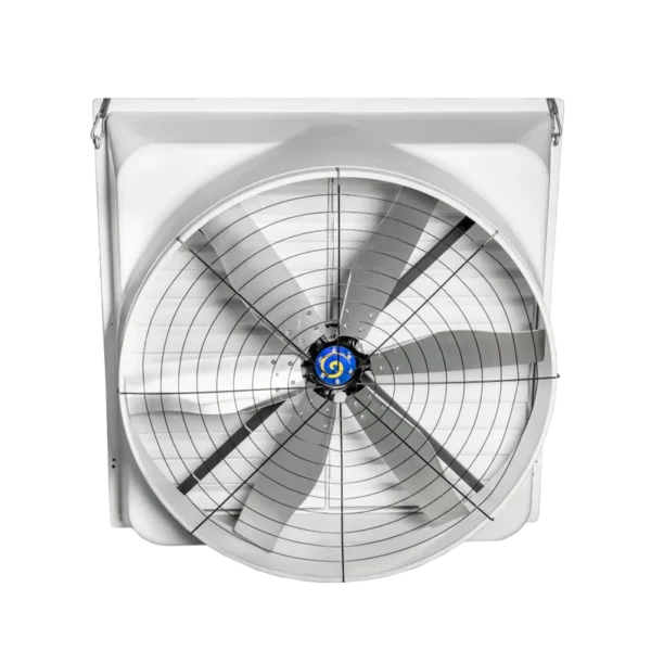 Axial Flow Exhaust Fan, 55", IP55, 38800CFM, Aluminum - view 2